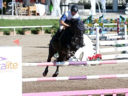 Parada completó el recorrido en 36.15 segundos, sin faltas. EL INFORMADOR / M.Vargas