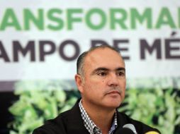 José Calzada Rovirosa durante la clausura del 77 Congreso Nacional Extraordinario de la Confederación Nacional Campesina. SUN / J. Reyes