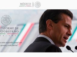 El sitio destaca que con las reformas energética y de telecomunicaciones hay más empleo y más inversión. ESPECIAL / www.presidencia.gob.mx