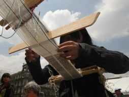 Ofrecen artesanías, gastronomía, talleres, exposiciones y demás en el Zócalo de la Ciudad de México. ESPECIAL / cultura.df.gob.mx