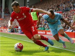 Este contundente triunfo deja al West Ham en séptima posición de la tabla, con seis puntos. AFP / L. Parnaby