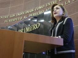 La titular de la Procuraduría General de la República, Arely Gómez. NTX / ARCHIVO