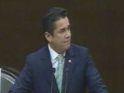 El coordinador de senadores del Verde afirma que la mayoría de los mexicanos refrendaron su confianza al proyecto de Peña Nieto. YOUTUBE / Senado de México