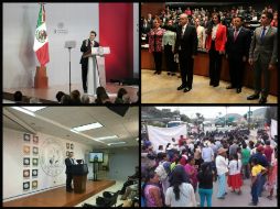 Los protagonistas de las noticias más relevantes del día de hoy. ESPECIAL /