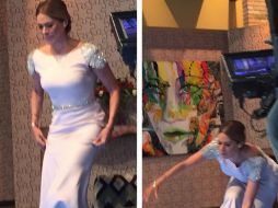 La conductora gana el 'osito' por su participación en la novela 'Hoy es para amar'. INSTAGRAM / @galileamontijo