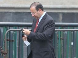 Alfonso Navarrete destacó impotancia de modelo tripartita de resolución de conflictos laborales. NTX / ARCHIVO