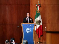 Será la primera Asamblea Nacional que encabezará  Ricardo Anaya Cortés. SUN / V. Rosas