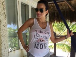 La actriz estuvo compartiendo con sus seguidores momentos de su embarazo. TWITTER / @silvnavarro