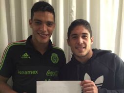 Raúl e Israel apoyan la campaña para la niña. TWITTER / @Raulinvasor