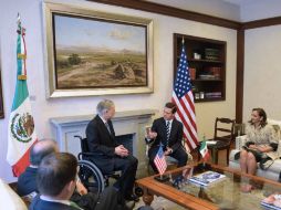 El tema de los migrantes mexicanos es imprescindible en los encuentros entre autoridades de México y EU. FACEBOOK / Presidencia de la República