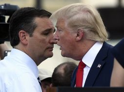 Cruz se ha negado a criticar las posiciones contra los migrantes del magnate. AP / S. Walsh