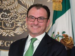Videgaray expresa que la propuesta del Presupuesto 2016 refleja el compromiso de Peña Nieto con la educación. NTX / ARCHIVO