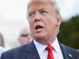 Buscan que se emita un requerimiento oficial para evitar que guardaespaldas de Trump puedan agredirlos de nuevo en otras protestas. AFP / C. Somodevilla