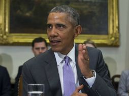 Obama advirtió que usará su derecho a veto en caso de que el Congreso apruebe cualquier legislación para tumbar el acuerdo. EFE / J. Lo Scalzo