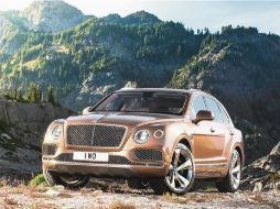 La SUV Bentayga estará a la venta a más tardar el primer trimestre de 2016. EL INFORMADOR /