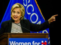 Clinton, encabeza los sondeos para convertirse en candidata demócrata para las presidenciales de 2016. EFE / T. Maury