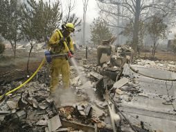 Según medios locales, el incendio ha consumido unas 16 mil hectáreas de bosque. AP / E. Risberg