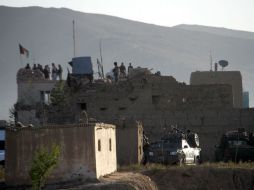 El portavoz talibán Zabihulá Muyahid reclamó la autoría del atentado sobre la prisión en Ghazni. EFE / N. Haqjoo