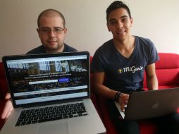 Iñaki Roque Rosales y Rogelio Barragán coordinan a 35 'genios' para atender las peticiones de sus clientes. EL INFORMADOR / M. Vargas