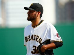 El taponero mexicano Joakim Soria se fue limpio y sin daño. AFP / J. Wickerham