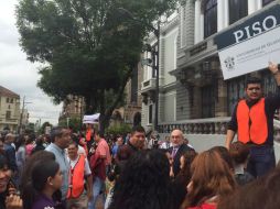 El simulacro se realizó a partir de las 11:30 horas. TWITTER / @udg_oficial