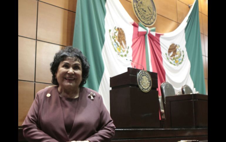 La priista pide que el próximo 19 de septiembre, la Cámara baja conmemore al Germán Valdés. SUN / I. Stephens