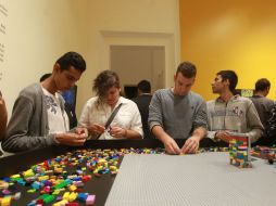 En la exposición se incluye una maqueta que el público formará, en un proceso que se documentará cada día. EL INFORMADOR / F. Atilano