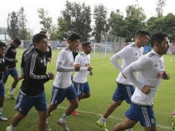 El once estelar que mostró Almeyda en el trabajo de este viernes. TWITTER / @Chivas