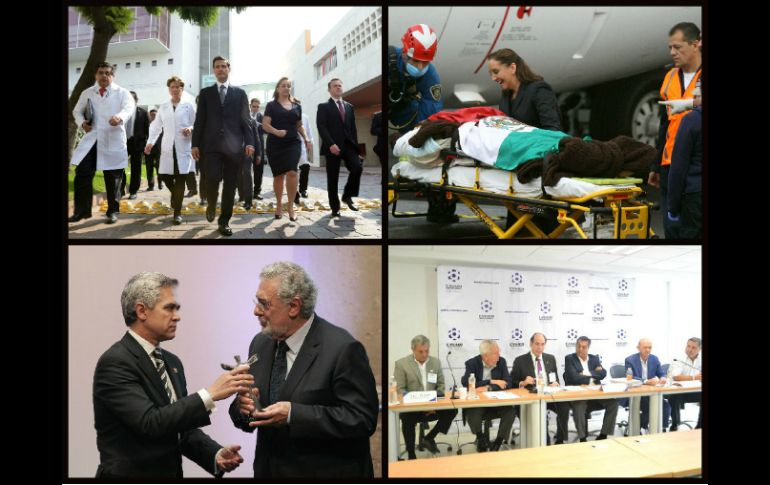 Los protagonistas de las noticias más relevantes del día de hoy. ESPECIAL /