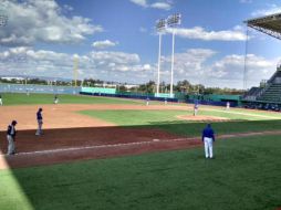 La juventud de Charros demostró la solidez a la ofensiva y defensiva de la cantera albiazul. TWITTER / @charrosbeisbol