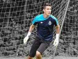 El arquero mexicano se consolida en este equipo portugués. TWITTER / @RaulGudino1