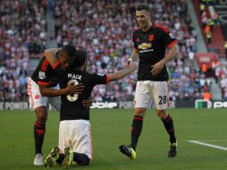 El United se sobrepuso a un mal inicio y se llevó el triunfo. AFP / I. Kington