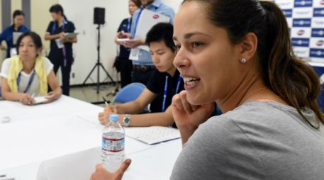 Ivanovic ahora ocupa el sitio 12 a nivel mundial. AFP / T. Kitamura
