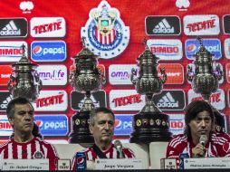 El argentino Mastías Almeyda (der.) es ahora quien tiene la responsabilidad de llevar al Rebaño por buen camino. EL INFORMADOR / ARCHIVO