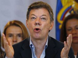 Por otro lado, Juan Manuel Santos explica que la estrategia abarcará seis frentes de trabajo y su principio será la focalización. AP / ARCHIVO