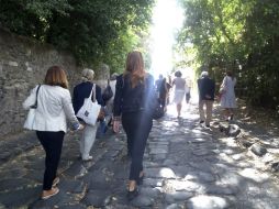 A lo largo del camino surgieron hospederías, termas, tabernas, y todo tipo de servicios para los viajeros. EFE / P. Bruni