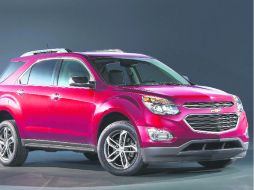 Chevrolet. La nueva Equinox 2016 llegará para ocupar el ligar de la Captiva. ESPECIAL / Chevrolet