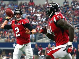 Con este triunfo, los Halcones de Atlanta mantienen su invicto. AFP / T. Pennington