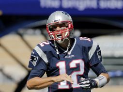 Brady completó en total 33 de sus 42 pases para 358 yardas. AP / C. Krupa