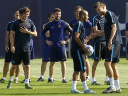 El equipo español busca tener una gran noche de Champions. EFE / Q. García