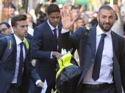 El equipo Merengue arribó a Suecia y sus fans los recibieron. AP / A. Wiklund