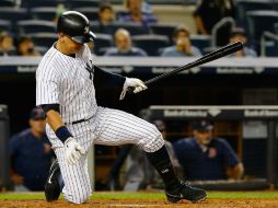 A-Rod quema la Liga al batear para .250 con 32 jonrones y 85 impulsadas. AFP / A. Bello
