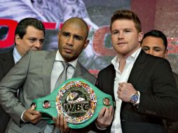 Miguel Cotto vs. Saúl “Canelo” Álvarez es uno de los combates más esperados del año. MEXSPORT / O. Aguilar