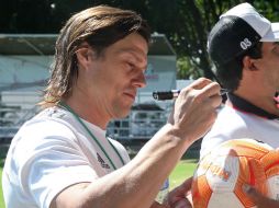 Almeyda está tranquilo y no echa 'campanas al vuelo' por los triunfos. EL INFORMADOR / M. Vargas