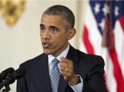 Barack Obama afirma que Putin se ha metido a un conflicto que no puede ser resuelto exclusivamente con poder militar. AP / ARCHIVO