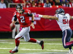 El mariscal de campo Matt Ryan se dio el lujo de sólo lanzar un pase a la tierra prometida. EFE / E. Lesser