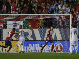 El argentino Luciano Vietto se encontró con la ocasión de su corta carrera en el Atlético. AP / F. Seco