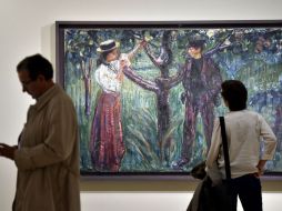 Señalan que aunque ''El Grito'' sea su obra más famosa '', Munch va mucho más allá de eso. AFP / G. Julien