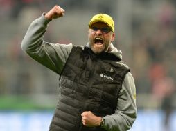 Klopp ganó dos títulos de liga con el Borussia Dortmund. AFP / ARCHIVO