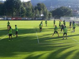 México continuará este miércoles con sus trabajos a doble sesión. TWITTER / @miseleccionmx
